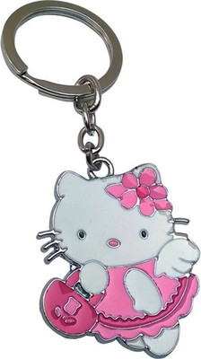 

MGP Fashion Kitty Su Metal Key Chain Key Chain(Silver)