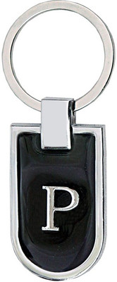 

U R God HQ Alphabet 'P' Key Chain(Black)