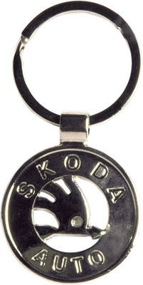 

Oyedeal Skoda Full Metal Key Chain(Silver)