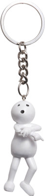 

Oyedeal ZooZoos Gangam Style Key Chain(White)