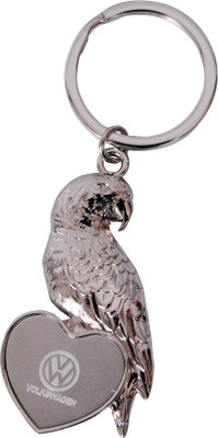 

Oyedeal Car Logo Volkswagen Parrot Shape Key Chain(Silver)