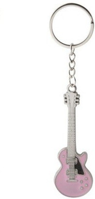 

Oyedeal Guitar Key Chain(Pink)