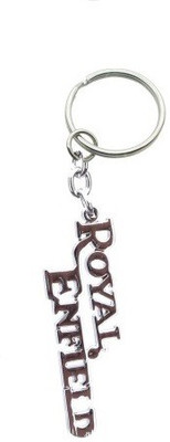Ezone Royal Enfield Heavy Key Chain(Silver)