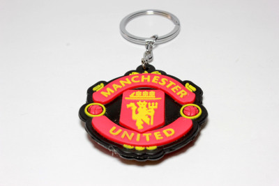 

Blissjunkies Manchester United Keychain/Keyring Key Chain(Red)