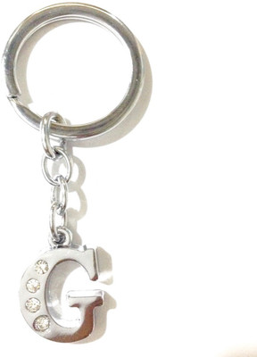 

Tech Fashion Alphabet G Locking Key Chain(Silver)