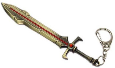 

Aura He-Man Metal Sword Key Chain(Green)
