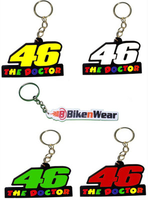 

Bikenwear Doctor46 Key Chain(Multicolor)