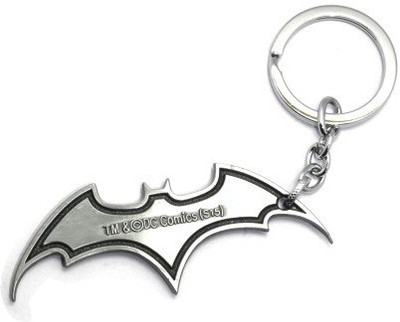 

Confident 01 Batman Metal Silver Comics Key Chain(Silver)