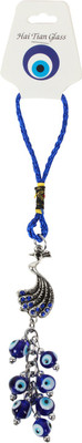 

Brecken Paul Chinese Lucky Peacock key Chain Key Chain(Silver)