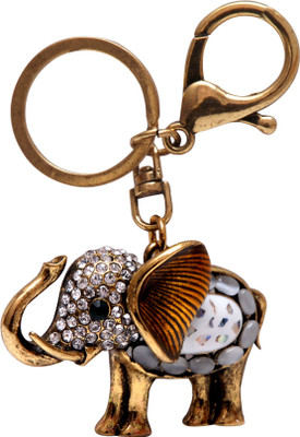 

Oyedeal Stone Studded Elephant EL01 Locking Key Chain(Multicolor)