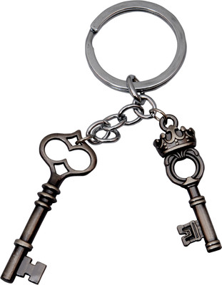 

Oyedeal King & Queen Key Chain(Grey)
