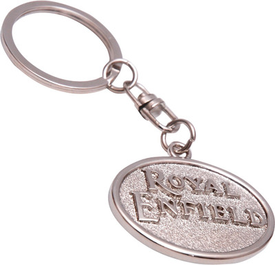 

Zeroza Royal Enfield Full Metal RE18 Key Chain(Silver)