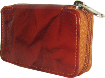 

Goodluck Small Leather Key Pouch H 10, W 2, L 6. Key Chain(Brown)