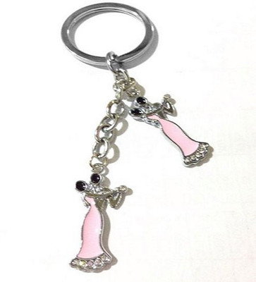 

Aura Romantic Two Couples Dancing Imported Locking Key Chain(Silver, Gold, Blue)
