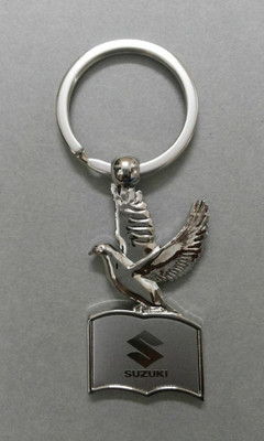

Oyedeal Car Logo Suzuki Eagle Shape Key Chain(Silver)