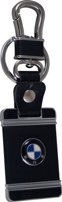 Forty Creek Rectangular BMW Locking Key Chain(Black)