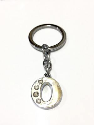 

Tech Fashion Alphabet O Locking Key Chain(Silver)