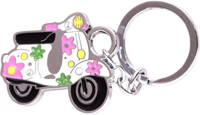

Zeroza Colorful Vespa Scooter BK14 Key Chain(Multicolor)