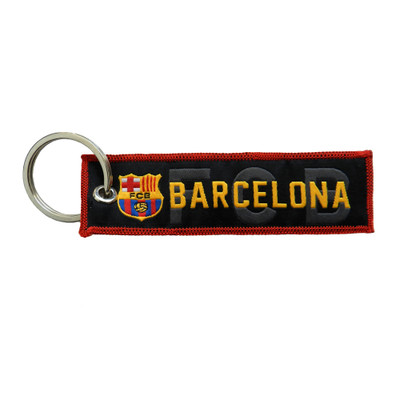 

Techpro Doublesided Cloth Barcelona Key Chain(Multicolor)