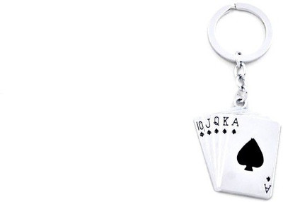 

Skyways Pack of 1 Key Chain(Silver, Black)