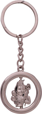 

Dealfinity Lord Shiva Revolving DKYCN820 Key Chain(Silver)