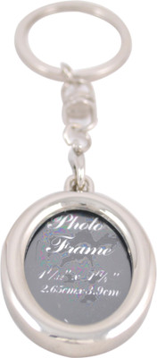 

Forty Creek Oval Shape Photoframe Key Chain Key Chain(Silver)