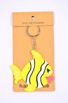 

Shrisay Ventures Yellow Fish Pack Opf 2 Key Chain(Multicolor)