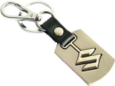 

TAG3 Suzuki Car Alloy Metal Logo Key Chain(Silver)