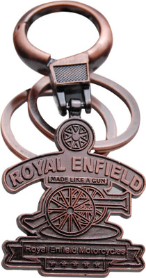 

Dealfinity Royal Enfield Made Like Gun DKYCN2129 Locking Key Chain(Multicolor)