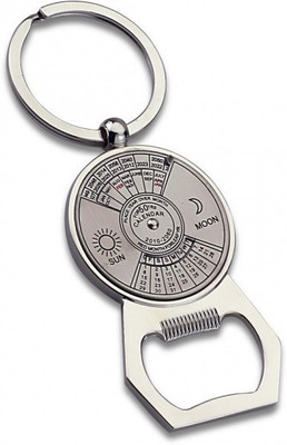

Jazam 50 Year Calander With Opener Key Chain(Silver)