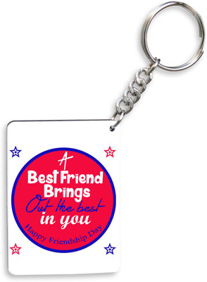 

Tied Ribbons Friend & Friendship day Gift Design 05 Key Chain(Multicolor)