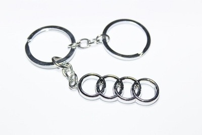

Aura Full Metal Audi Key Chain(Silver)