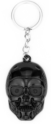 

Optimus traders Terminator Endoskeleton skull metal Locking Key Chain(Black)