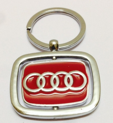 

Hiyaa Full Metal Revolving Audi Key Chain(Red)