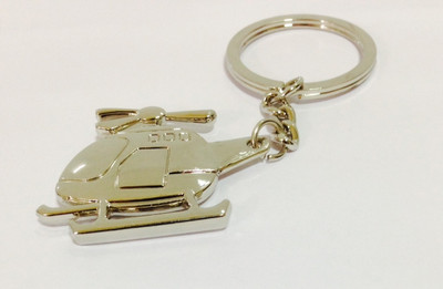 

Aura Stylish Full Metal Helicopter Key Chain(Silver)