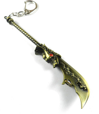 

Techpro League OF Legends Tryndamere Weapon Sword Locking Key Chain(Multicolor)