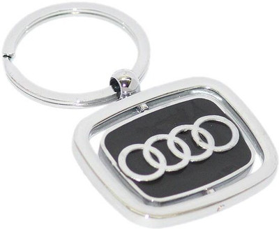 

Aura Imported Audi Double Sided Revolving Locking Key Chain(Multicolor)