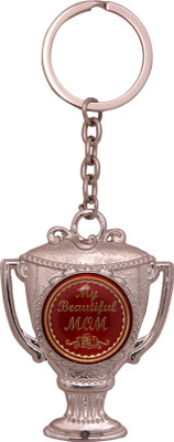 

Oyedeal KYCN1012 My Beautiful MOM Trophy Metal Key Chain(Multicolor)