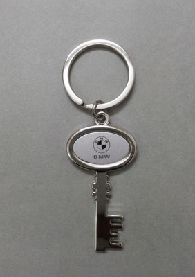 

Oyedeal Key Shape BMW Key Chain(Silver)