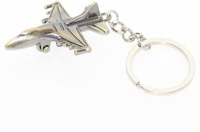 

Aura F 16 Fighter Jet Model Imported Key Chain(Multicolor)