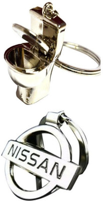 

Alexus Commode And Nissan Key Chain(Grey)
