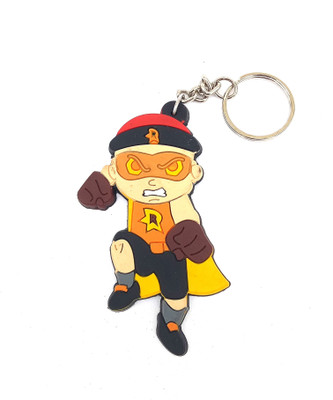 

zhosy mighty raju 1 cartoon Locking Key Chain(Multicolor)
