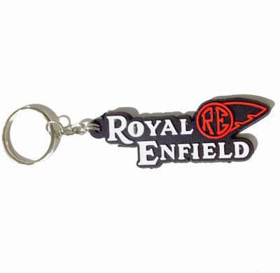 

Tech Fashion Royal Enfield Logo Synthetic Locking Key Chain(Red, Black)