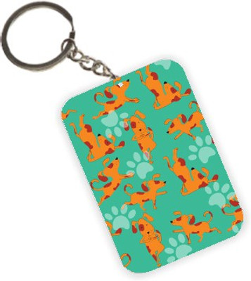 

The Crazy Me My Pet My Best Friend Key Chain(Multicolor)