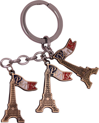 

Dealfinity Paris Eiffel Tower Metal DKYCN973 Key Chain(Multicolor)