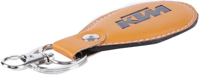 

Zeroza KTM Leather Metal KM23 Key Chain(Orange)