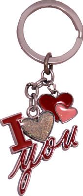 

Dealfinity I love You Metal DKYCN1026 Key Chain(Multicolor)