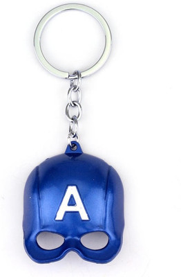 

Optimus traders new Superhero CA face 3d metal Key Chain(Blue)