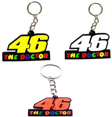 

Bikenwear Doctor46 Key Chain(Red, Yellow, White)