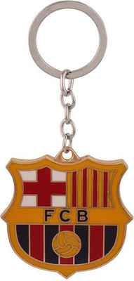

U R God FC Barcelona Metal Key Chain(Multicolor)